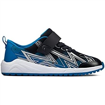 Zapatillas De Deporte De Tela En Azul Clarks Aeon Pace Kid
