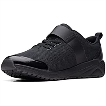 Zapatillas De Niño De Textil Aeon Pace Negro Clarks