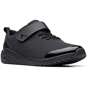 Zapatillas De Niño De Textil Aeon Pace Negro Clarks