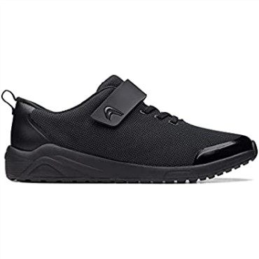 Zapatillas De Niño De Textil Aeon Pace Negro Clarks