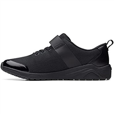 Zapatillas De Niño De Textil Aeon Pace Negro Clarks