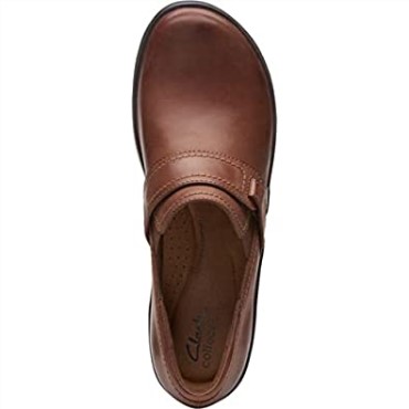 Angie Poppy Cuero Marrón Oscuro Clarks