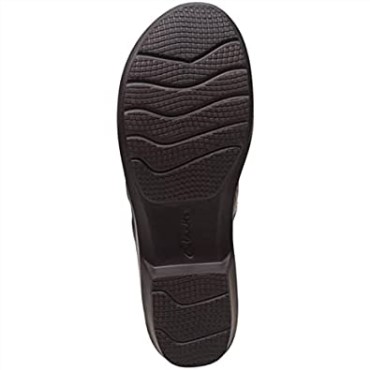 Angie Poppy Cuero Marrón Oscuro Clarks