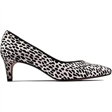 Zapatos Anchos De Mujer Clarks Laina 55 Court2 Animal Print