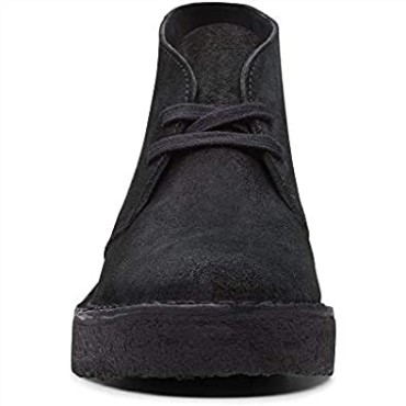Botas Casual Mujer Arisa Desert Clarks Ante Negro