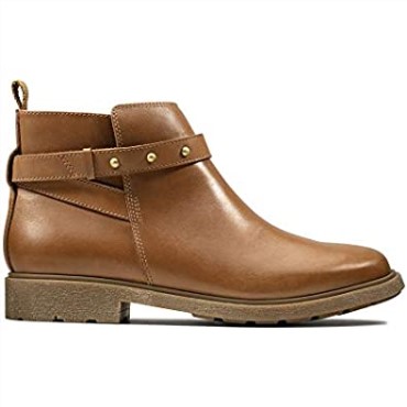 Botas De Cuero Niño Astrol Soar Tan Clarks