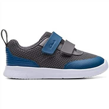Zapatillas De Niño De Tejido Ath Tone Azul Clarks