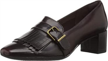 Zapato De Salón Mujer Tealia Maye Berenjena Charol Clarks