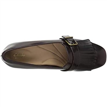 Zapato De Salón Mujer Tealia Maye Berenjena Charol Clarks