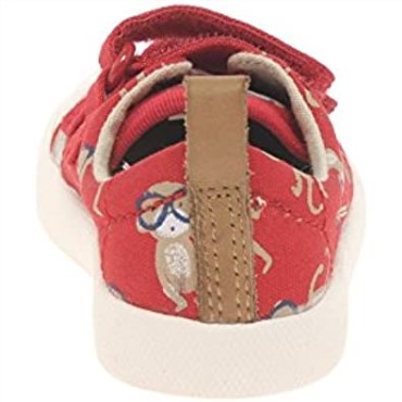 Zapatos Para Andar Bebé Niño Halcy High Fst Rojo Combi Clarks