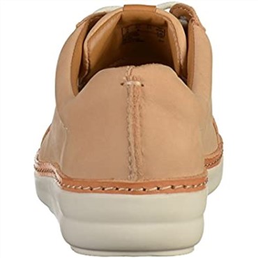 Zapatillas Bajas De Mujer Clarks Nubuck Beige Amberlee Rosa