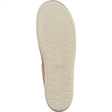 Zapatillas Bajas De Mujer Clarks Nubuck Beige Amberlee Rosa