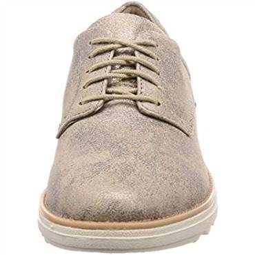 Beige Peltre Sharon Crystal Oxford De Mujer Clarks