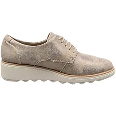 Beige Peltre Sharon Crystal Oxford De Mujer Clarks