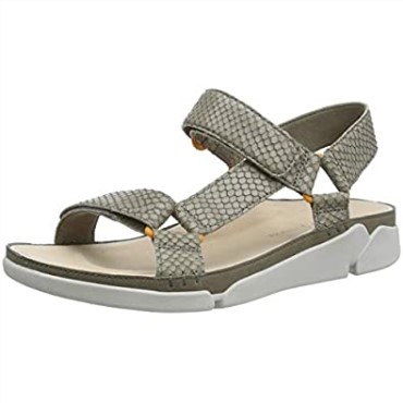 Beige Serpiente Salvia Serpiente Salvia Clarks Tri Sporty Sling Back Sandalias Mujer