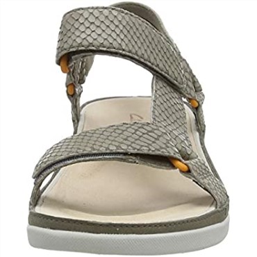 Beige Serpiente Salvia Serpiente Salvia Clarks Tri Sporty Sling Back Sandalias Mujer
