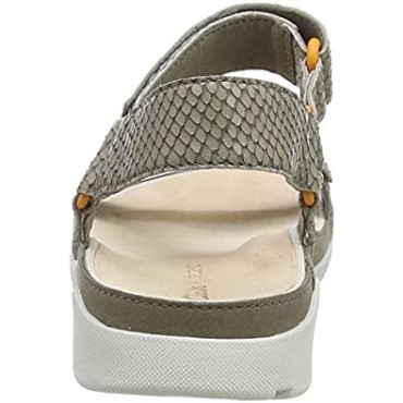 Beige Serpiente Salvia Serpiente Salvia Clarks Tri Sporty Sling Back Sandalias Mujer