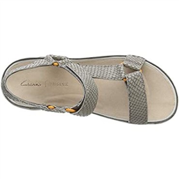 Beige Serpiente Salvia Serpiente Salvia Clarks Tri Sporty Sling Back Sandalias Mujer