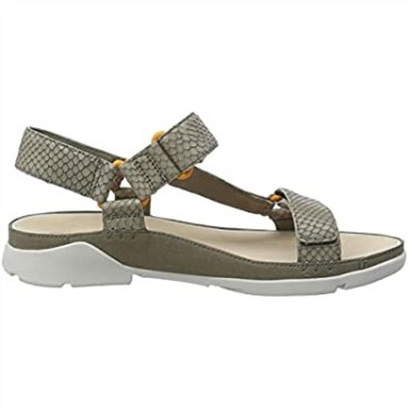 Beige Serpiente Salvia Serpiente Salvia Clarks Tri Sporty Sling Back Sandalias Mujer