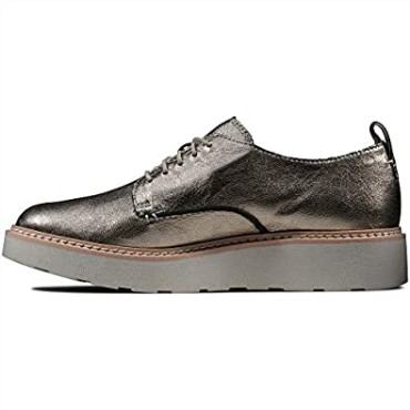 Zapatos Derby Casual Mujer Beige Trace Walk Clarks