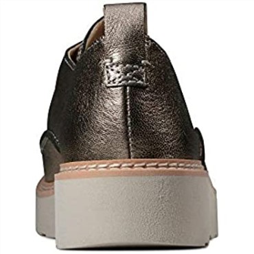 Zapatos Derby Casual Mujer Beige Trace Walk Clarks