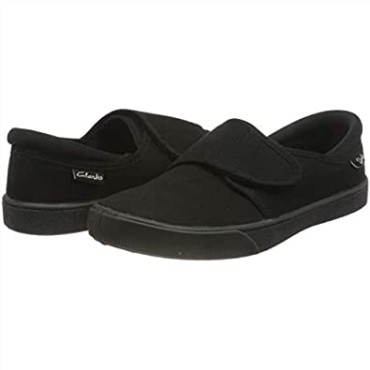 Zapatos Negros De Uniforme Escolar Hopper Run Para Niños Clarks