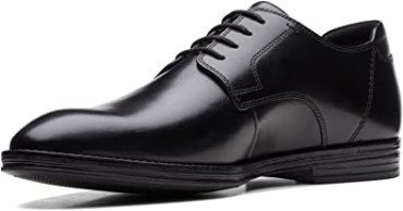 Negro Citistride Walk Hombres Zapatos Elegantes Clarks