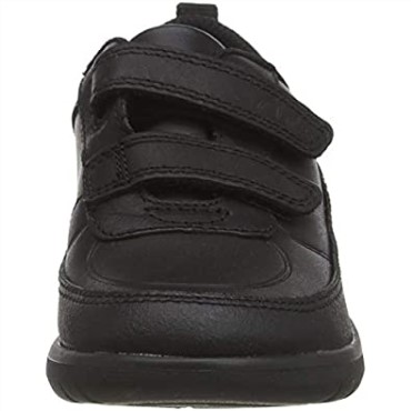 Zapatos Negros De Uniforme Escolar Scape Flare T Para Niño De Clarks
