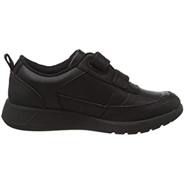 Zapatos Negros De Uniforme Escolar Scape Flare T Para Niño De Clarks