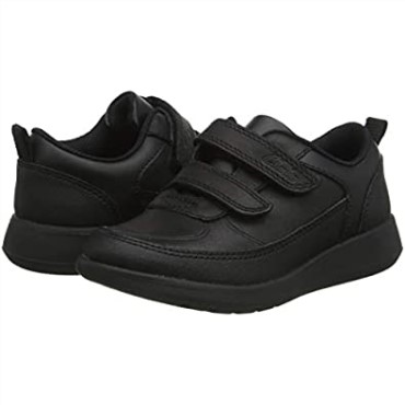 Zapatos Negros De Uniforme Escolar Scape Flare T Para Niño De Clarks