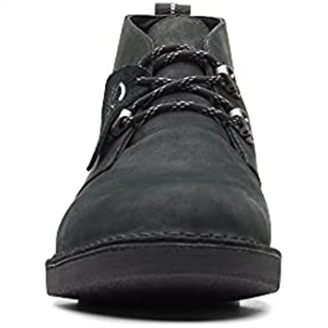 Negro Botines Hombre Clarks Desert Bt 2 Gtx