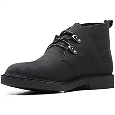 Negro Botines Hombre Clarks Desert Bt 2 Gtx