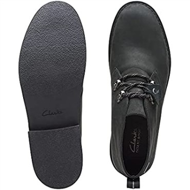 Negro Botines Hombre Clarks Desert Bt 2 Gtx