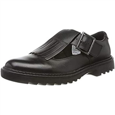 Bailarinas De Niña Clarks Asher Verve Negro