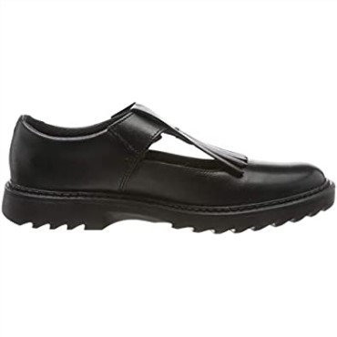 Bailarinas De Niña Clarks Asher Verve Negro
