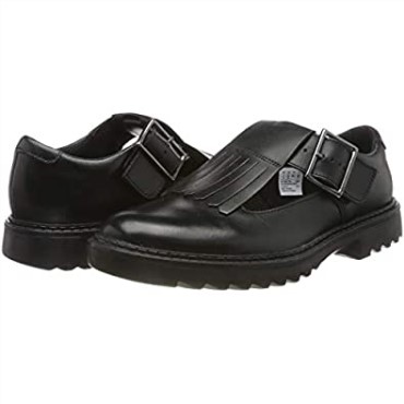 Bailarinas De Niña Clarks Asher Verve Negro