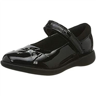 Bailarinas De Niña Clarks Etch Spark Negro