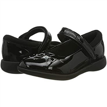Bailarinas De Niña Clarks Etch Spark Negro
