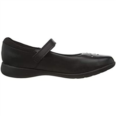 Negro Clarks Girl's Etch Spark K Sandalias Con Punta Cerrada