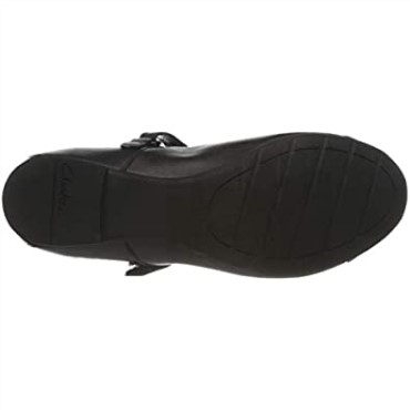 Negro Clarks Bailarinas De Niña Scala Gem K