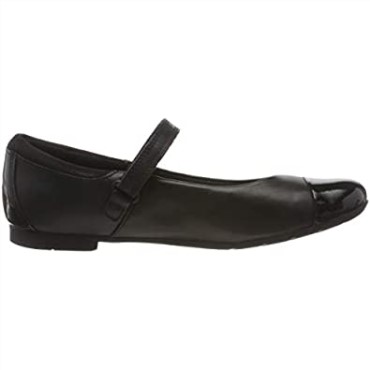 Negro Clarks Bailarinas De Niña Scala Gem K