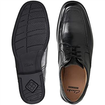 Negro Clarks Hoist Primavera Hombres Zapatos Formales Con Cordones