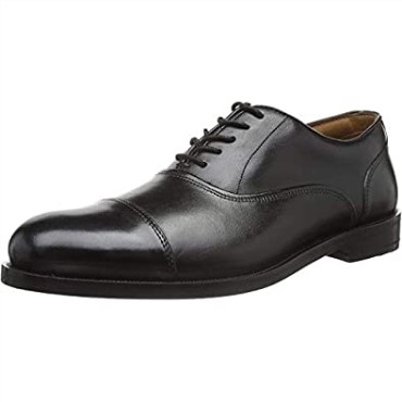 Derby De Hombre Black Clarks Coling Boss