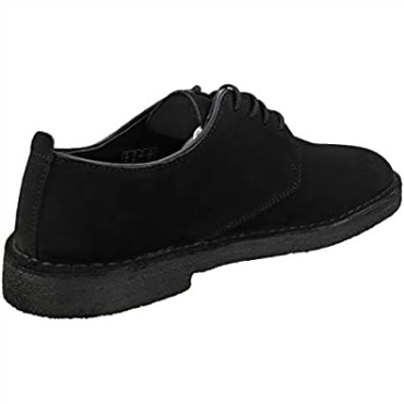 Black Clarks Desert London Derby Para Hombre