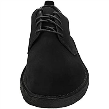 Black Clarks Desert London Derby Para Hombre