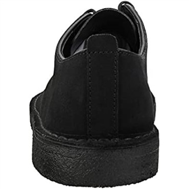 Black Clarks Desert London Derby Para Hombre