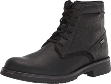 Botines Negros Clarks Morris High Impermeables Para Hombre