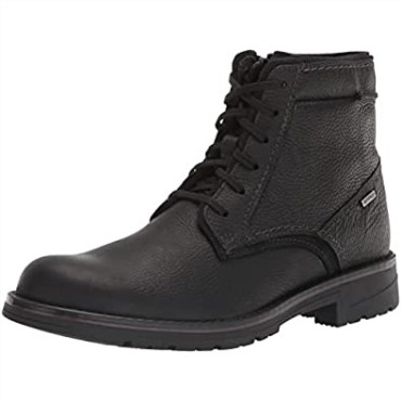 Botines Negros Clarks Morris High Impermeables Para Hombre