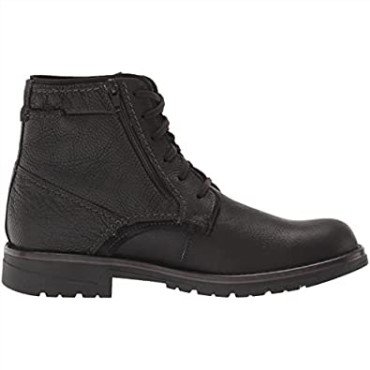 Botines Negros Clarks Morris High Impermeables Para Hombre