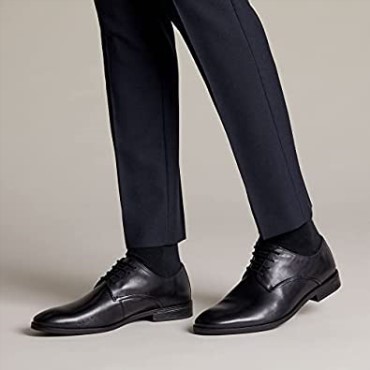 Derby Stanford Walk De Hombre Negro Clarks